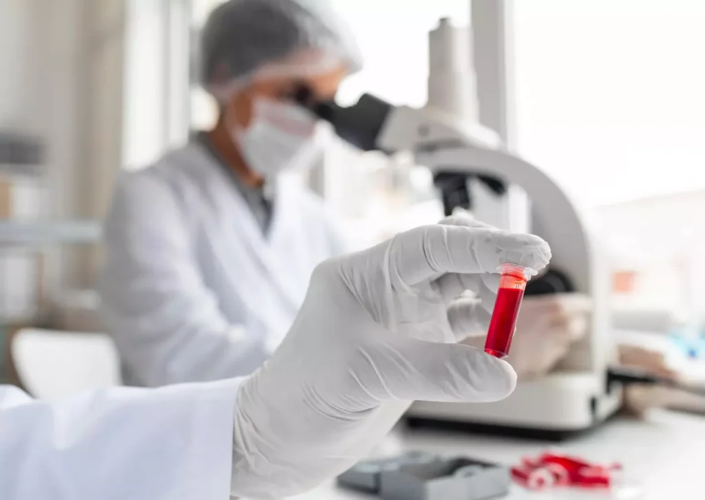 Study of Blood and the Tissues 