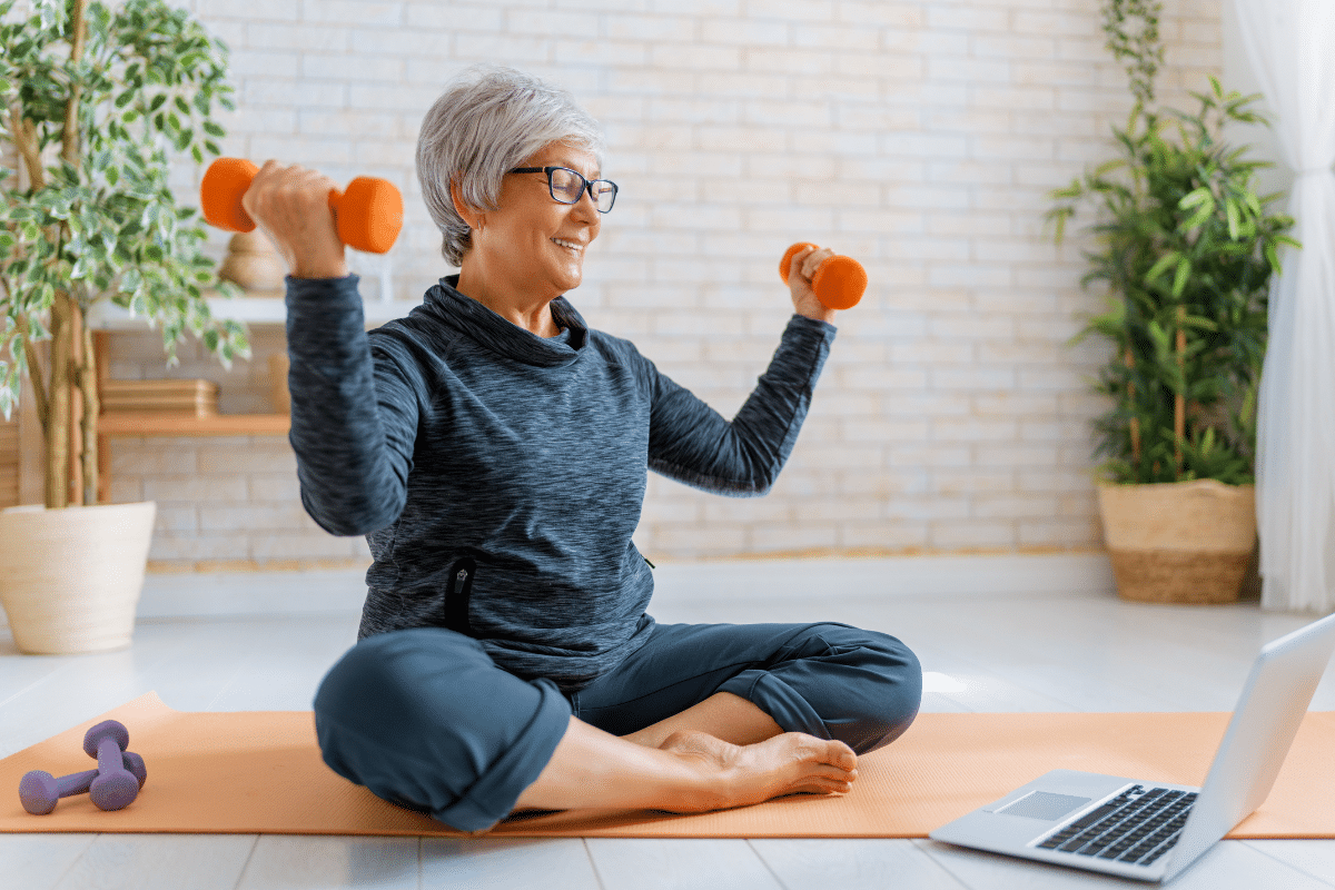 Elderly Senior Chair Exercises Printable