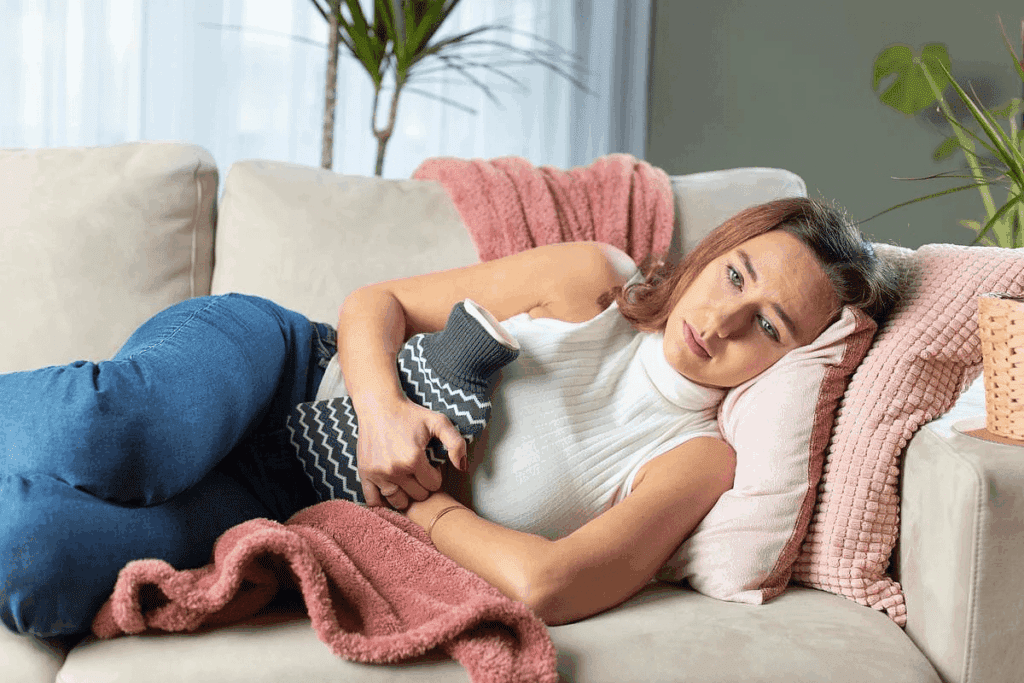 Perimenopause Cramps and No Period Explained